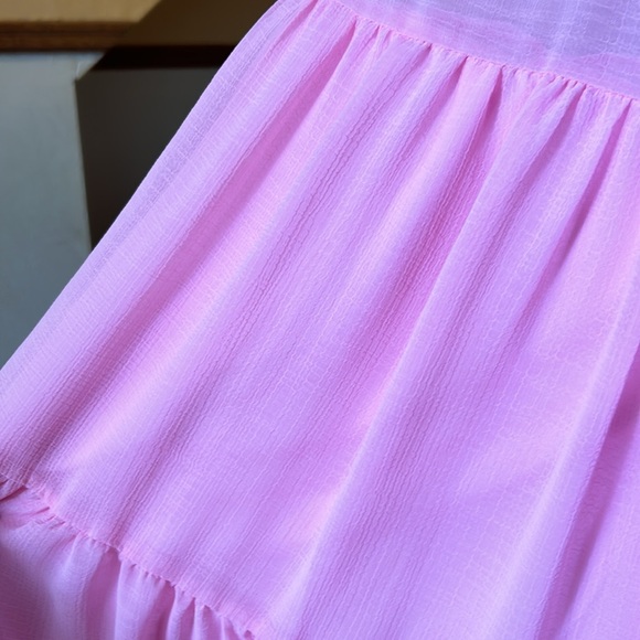 Pink Maxi dress « never fully dressed » - Picture 3 of 4
